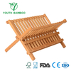 Bamboo Collapsible Dish Drying Rack