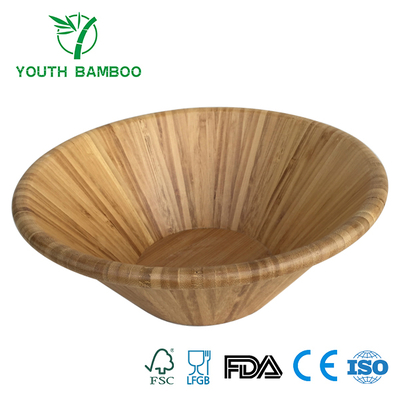 Cone Bamboo Salad Bowl