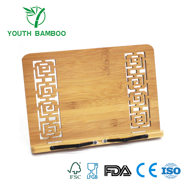 Bamboo Foldable Book Stand