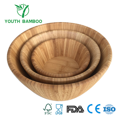 Bamboo Salad Bowl Set